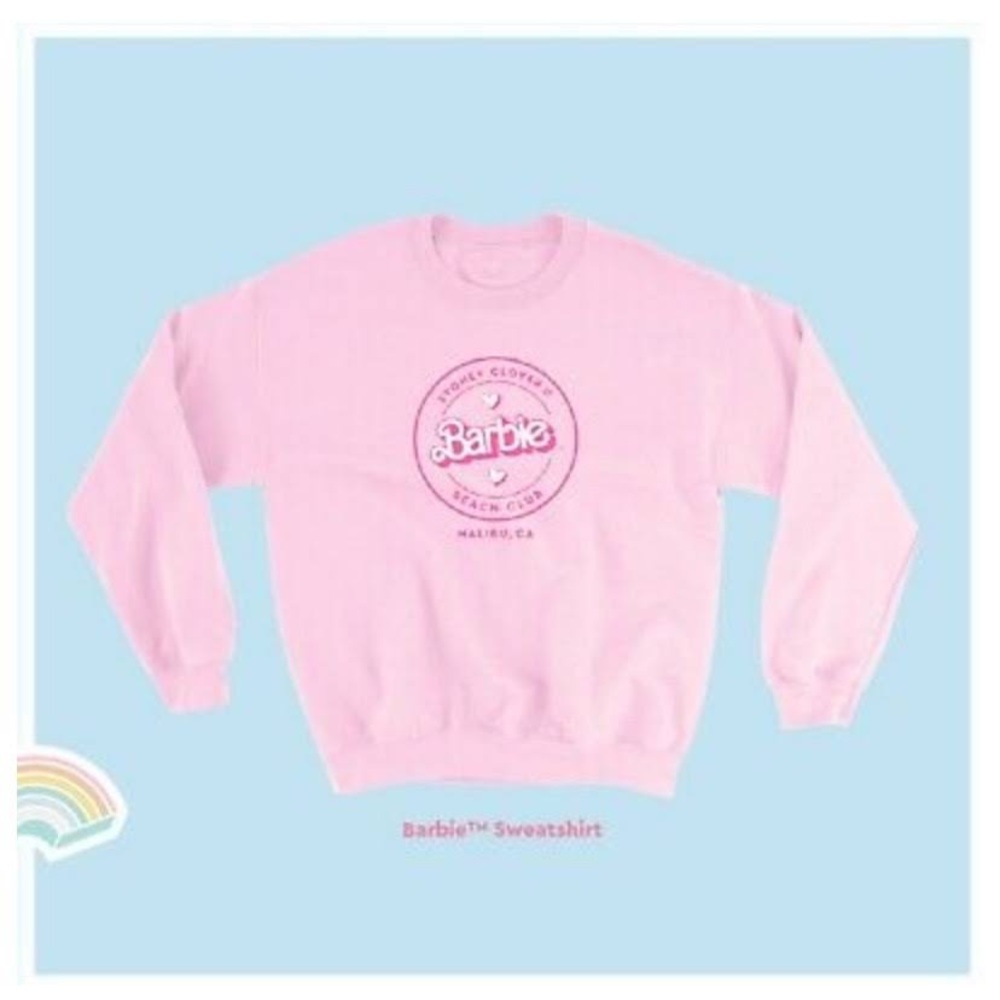 brand new large SCL barbie pullover sweatshirt